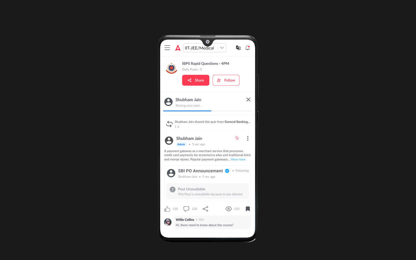 Community — study groups