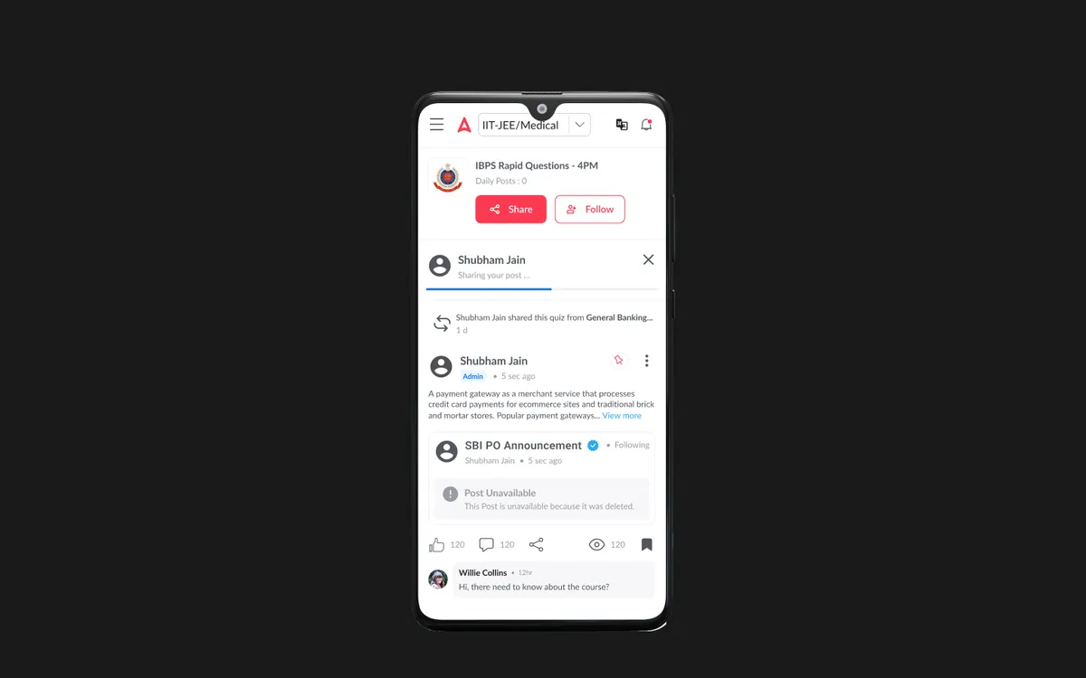 Community — study groups