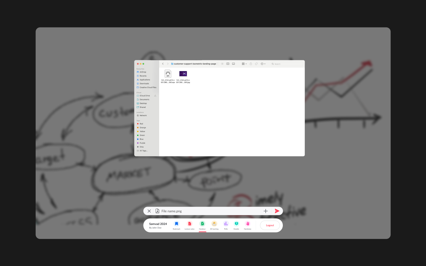 Studio App — tools interface