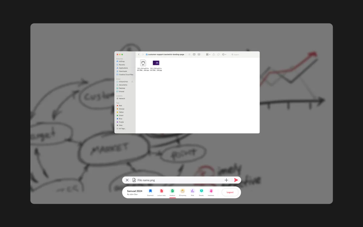 Studio App — tools interface