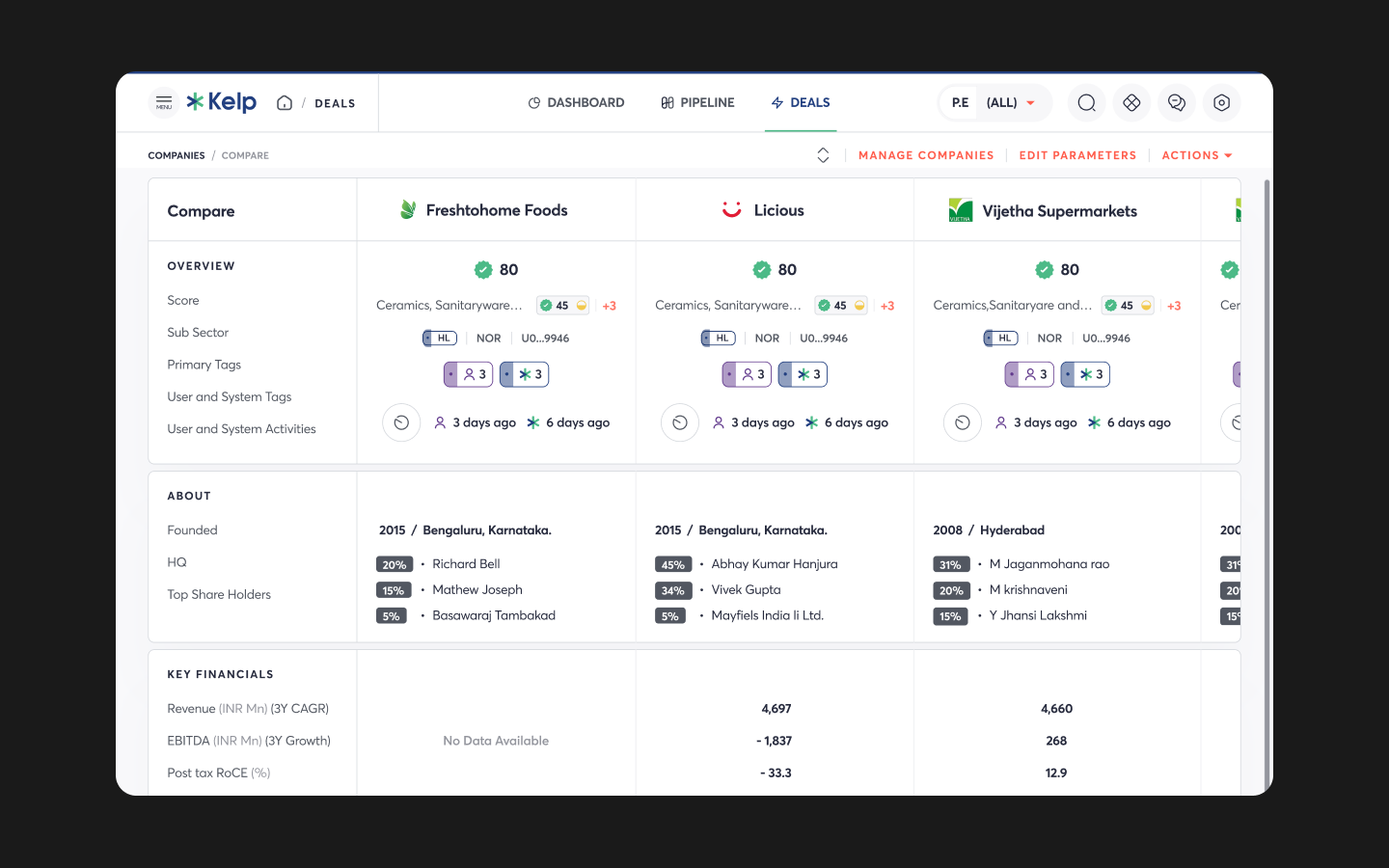 Deals Module screen 3