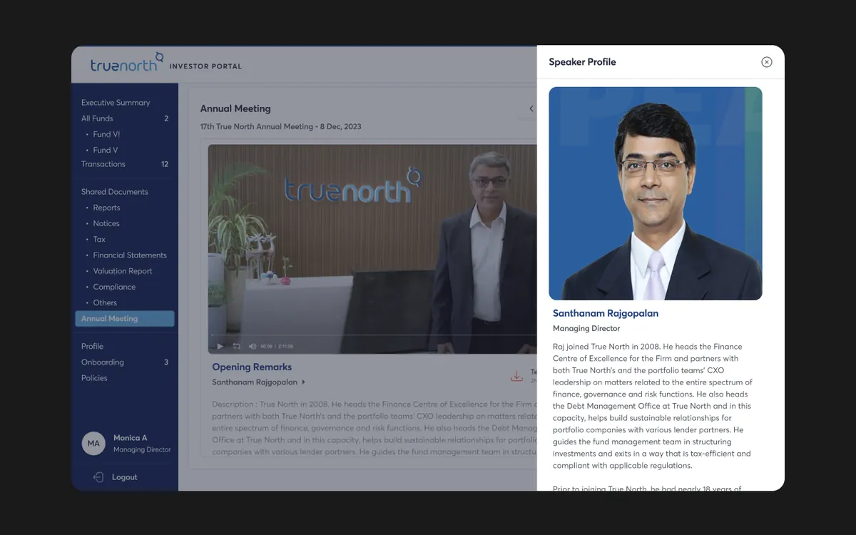 Truenorth screen 2