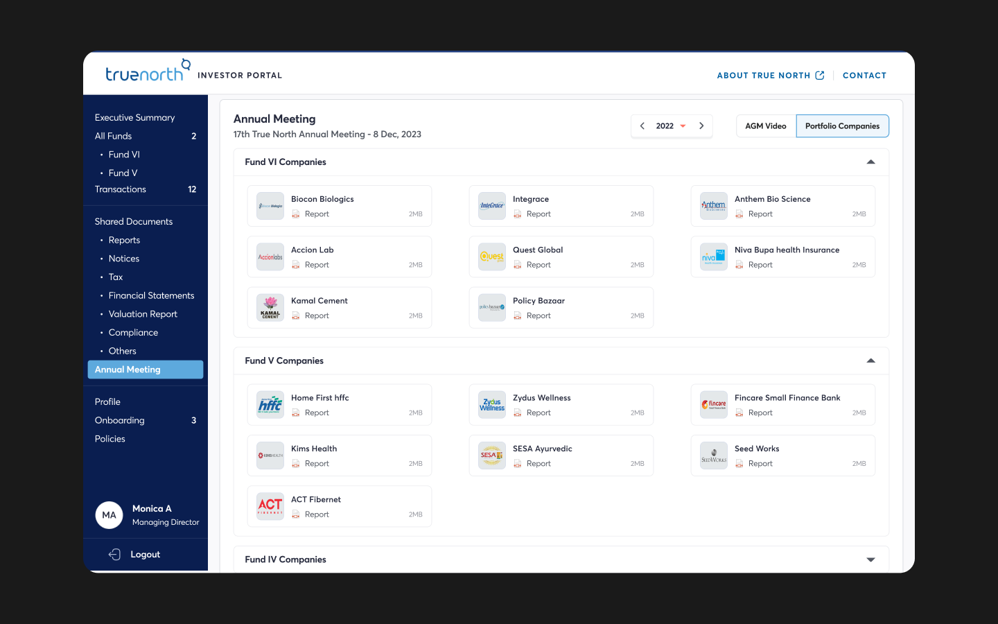 Truenorth screen 3